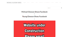 Desktop Screenshot of michaelgleesonshoes.com